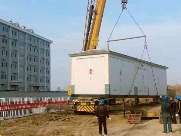 山东万禾医院有限公司1600kva箱站工程